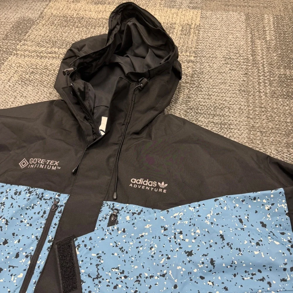 Adidas Adventure Winter Jacket Mens M Speckled Gore-Tex Infinium HK5019
